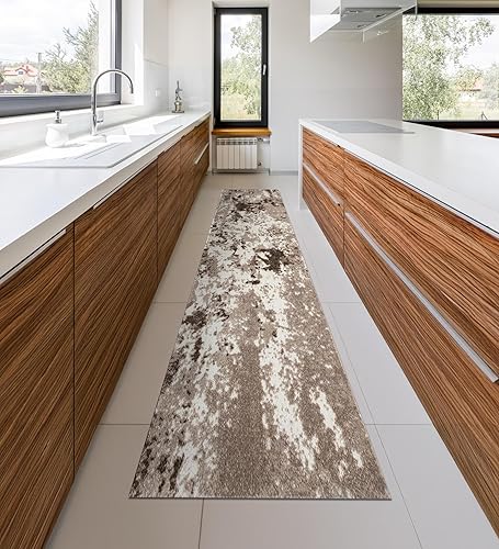 Miniatura 118 de Keen Home Design Alfombras de área - 9x12 sin desprendimiento, alfombras abstractas para cocina, sala de estar, dormitorio, comedor, entrada -