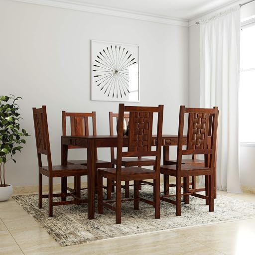 Solimo Hove 6 Seater Dining Table and Chair Set