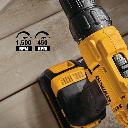 Miniatura 4 de DEWALT Kit de combo de perforación inalámbrico de 20V MAX, 2-Herramienta (DCK240C2)
