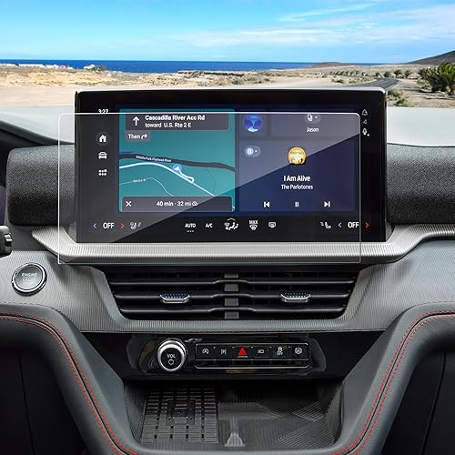 Vista 8 de Protector de pantalla Explorer 2020-2023 2024 para Ford Explorer (ST/Platinum/King Ranch/Timberline/Limited/ST-Line) Pantalla táctil de 10.1 Vidrio