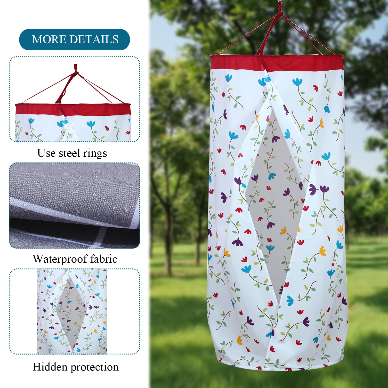 Spogliatoio portatile – Tenda pop up privacy per campeggio all'aperto, escursionismo, spiaggia, doccia e WC, facile da installare, design compatto