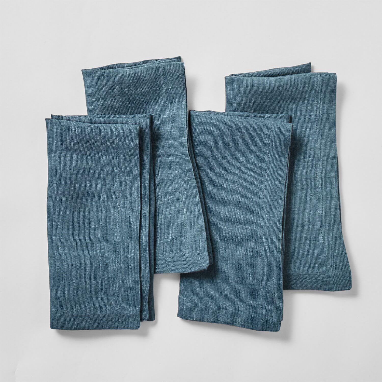 Sur La Table Linen Napkins, Set of 4, Deep Teal