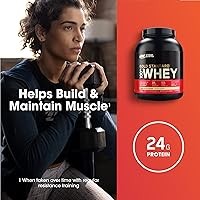 Vista 151 de Optimum Nutrition Gold Standard - Proteína en polvo de 100% suero de leche, sabor rollo de canela, 2 libras (paquete de 1) (el embalaje puede variar)