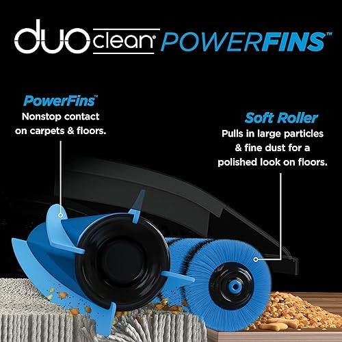 Miniatura 12 de Shark Vertex Pro - Aspiradora inalámbrica con filtro HEPA, ligera, portátil, extraíble de mano, autolimpiante DuoClean PowerFins, tiempo de