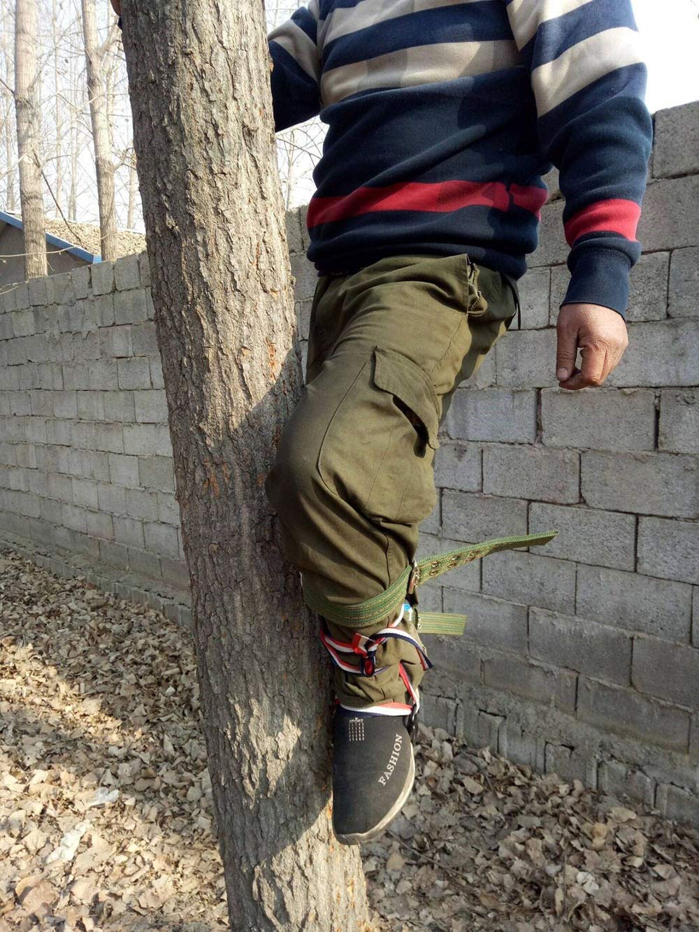 Tree Climbing Tool Includes Cushioned Pads Tree Climbing Spikes