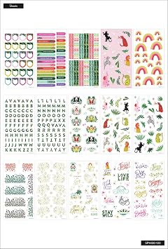 The Happy Planner STCKRS JNGLE, Jungle Vibes
