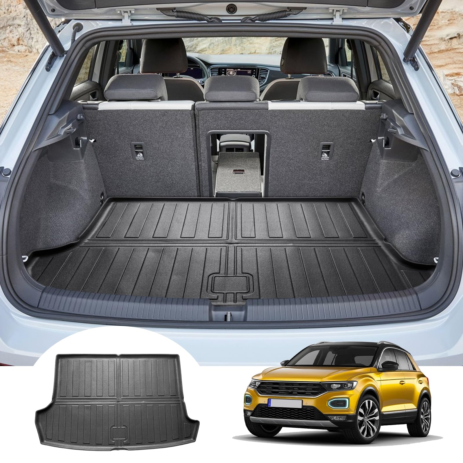 Tappetini in gomma Premium per Volkswagen T-Roc 2017