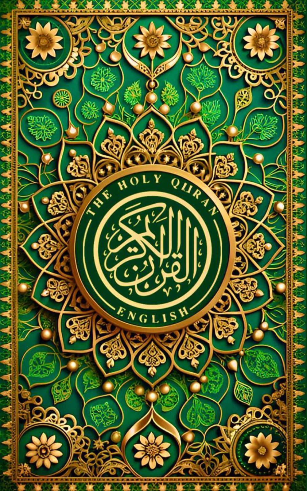 The Holy Qur’an in English : The Eternal Word of God in English Translation Complete with 114 Surahs القرآن الكريم الكامل باللغة الإنجليزية