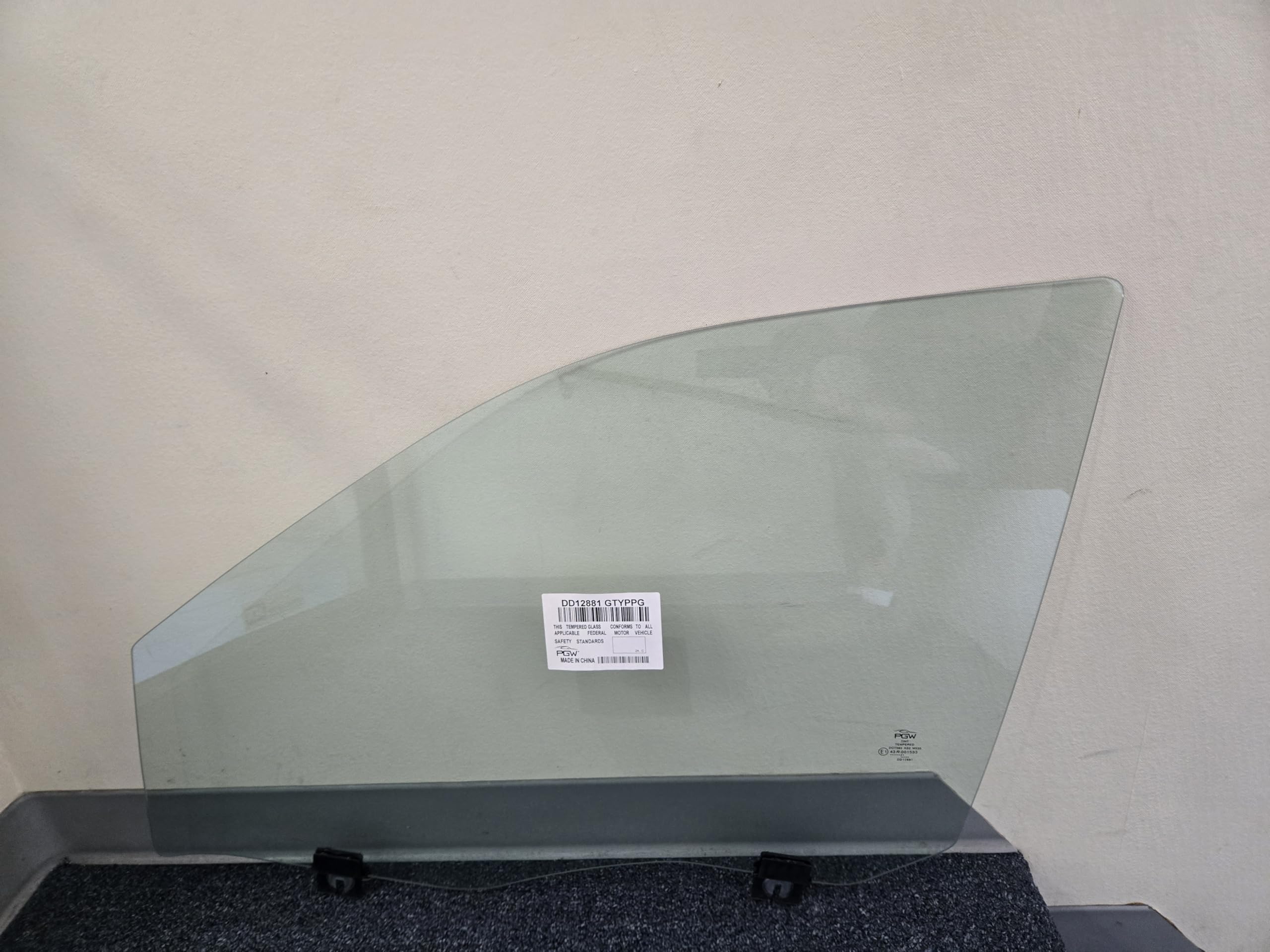 Driver Side Left Front Door Window Glass Compatible with Jeep Compass MP 2017-2026 Models