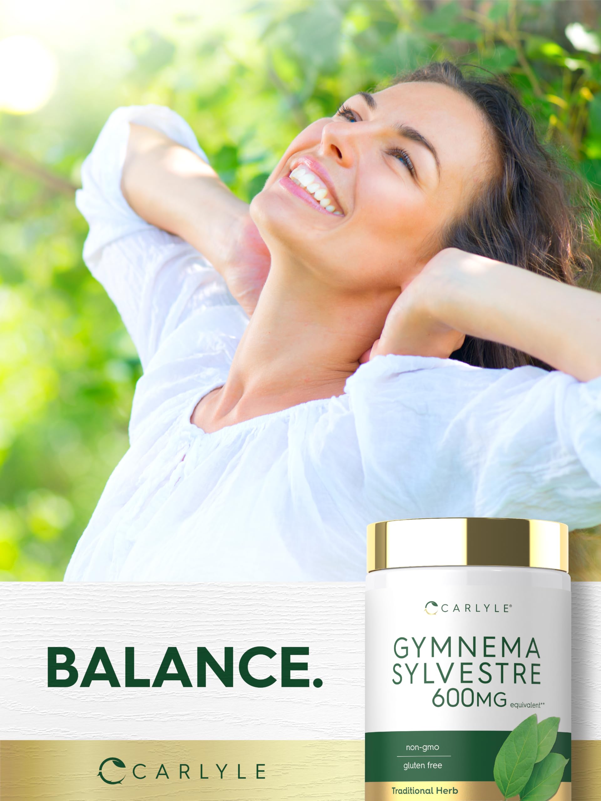 Carlyle Gymnema Sylvestre Capsules | 200 Count — Amazon image 6