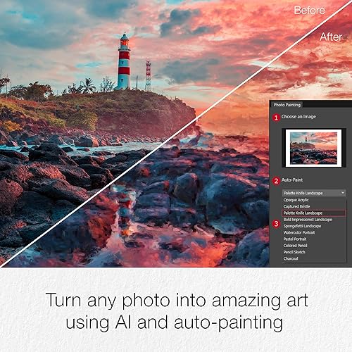 Miniatura 5 de Corel Painter Essentials 8  Software de pintura digital para principiantes  Paquete de pinceles exclusivo de Tienda descarga de Mac
