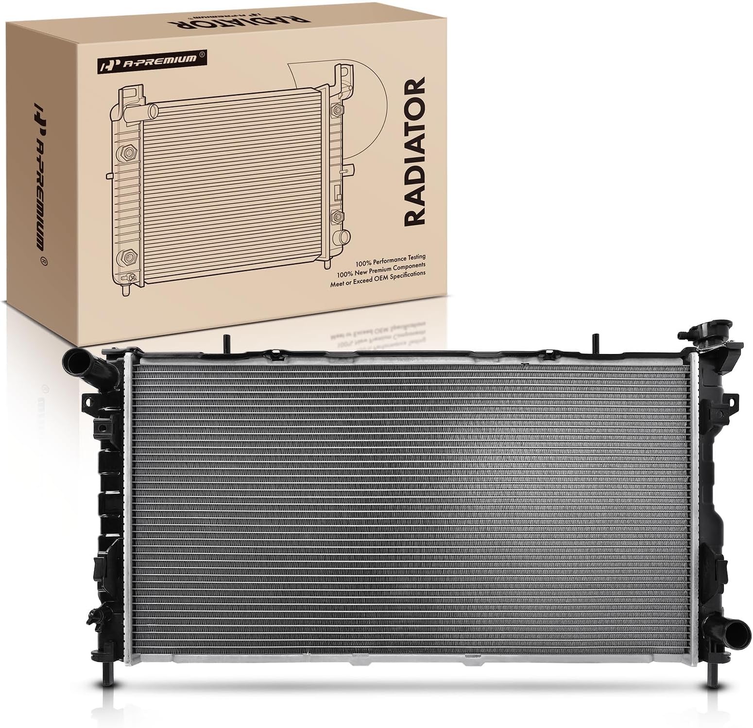 Amazon.com: A-Premium Engine Coolant Radiator Compatible with Chrysler ...