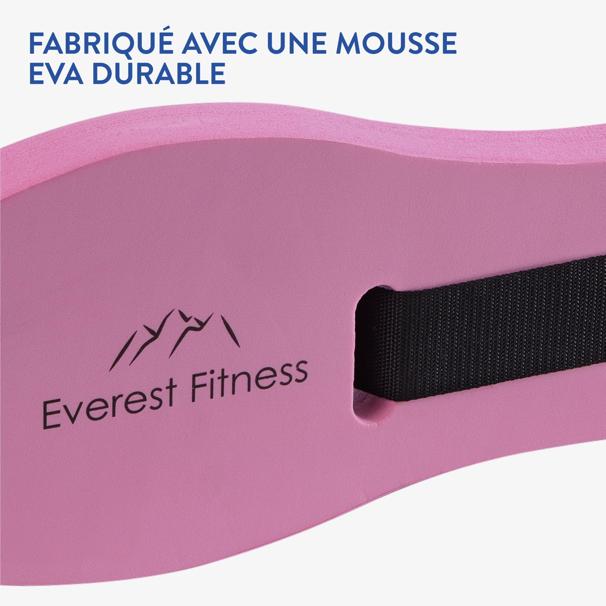 Ceinture de Natation pour Le Fitness et la Gymnastique Aquatiques - Ceinture de Natation jusqu'à 100 kg pour Adultes - Ceinture de Fitness Aquatique réglable