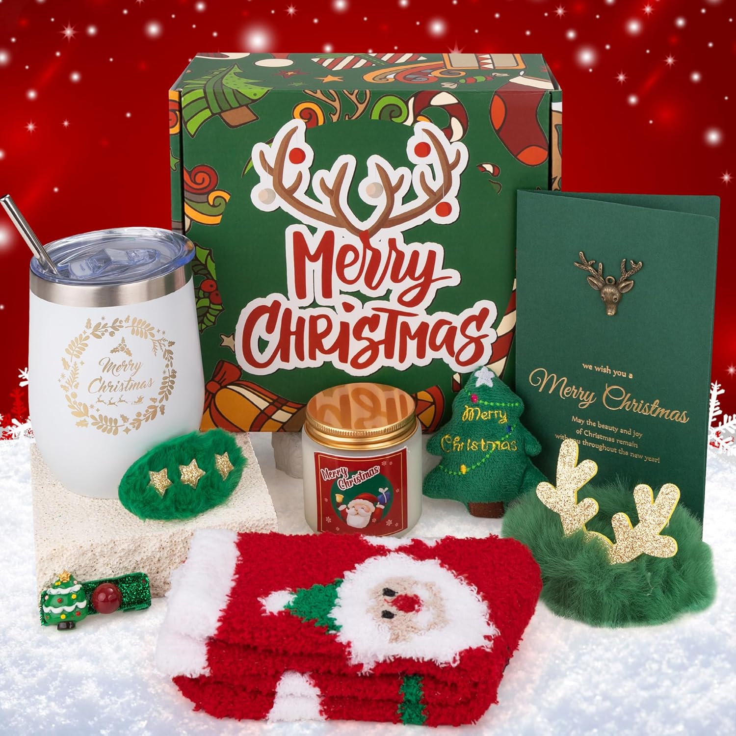 MEIGBFR Christmas Gifts for Women 2023, Christmas Pamper Sets for Women