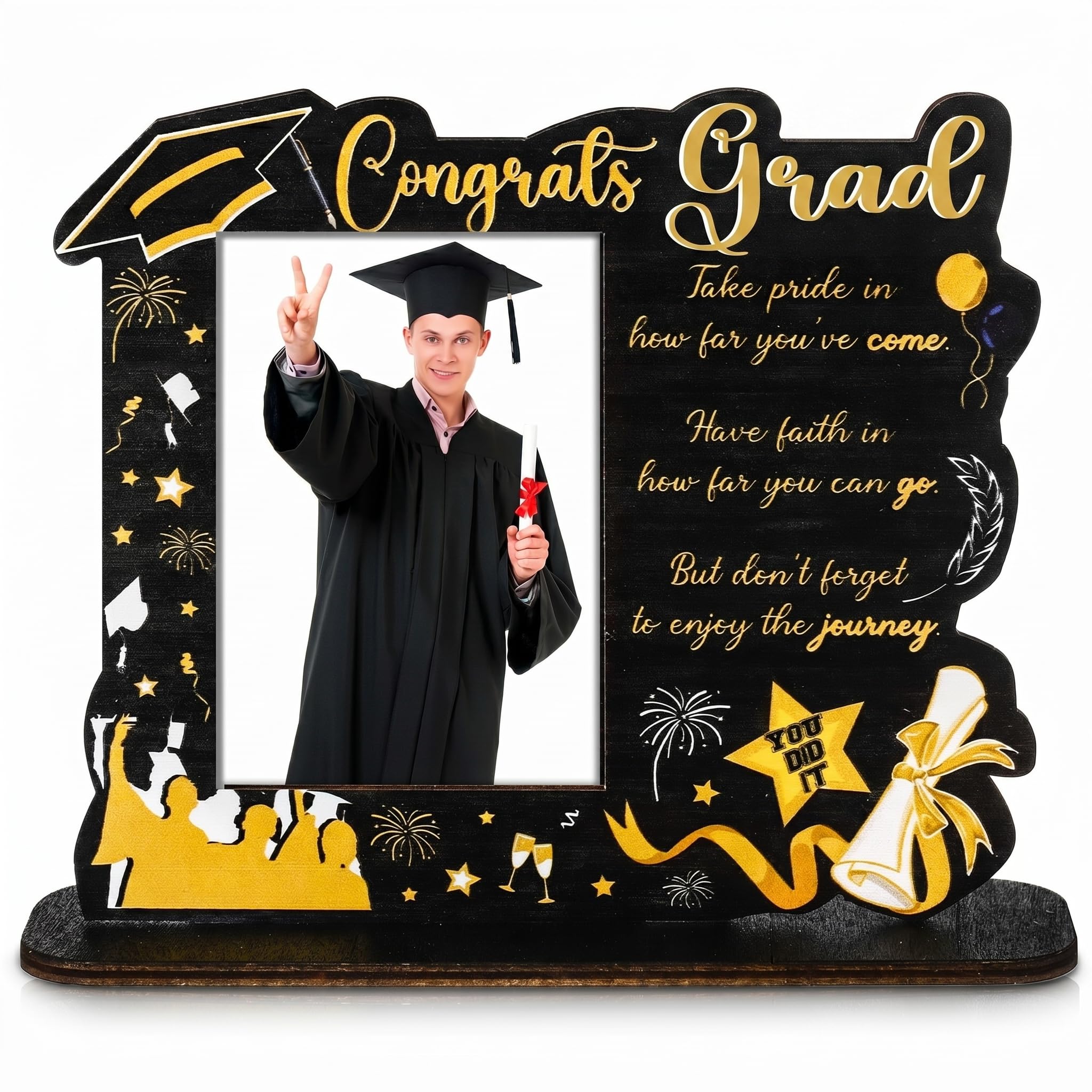 Amazon.com: Yaomiao Class of 2026 Graduation Picture Frame Fits a