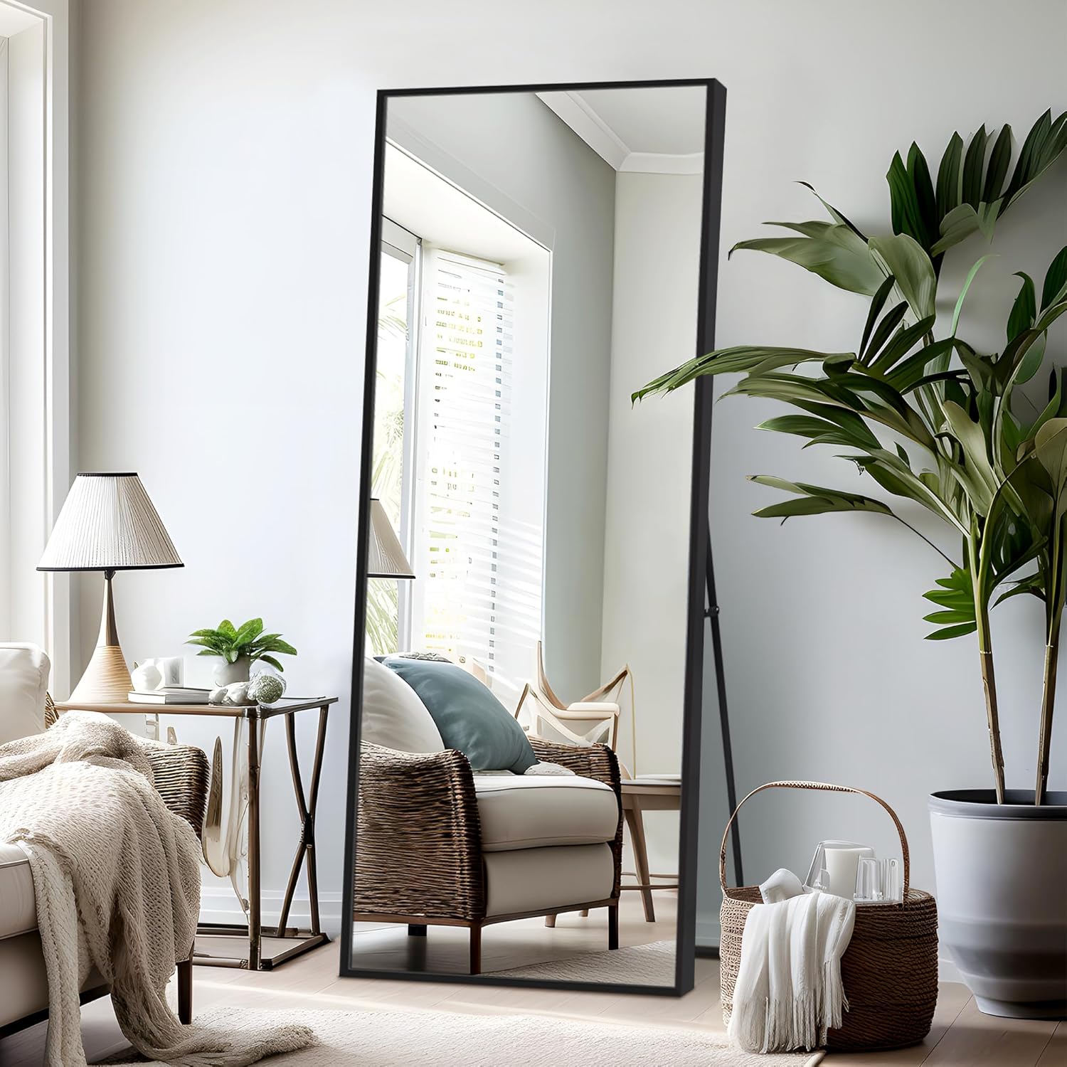 NeuType Full Length Mirror 65"x22" Floor Mirror Wall Mirror