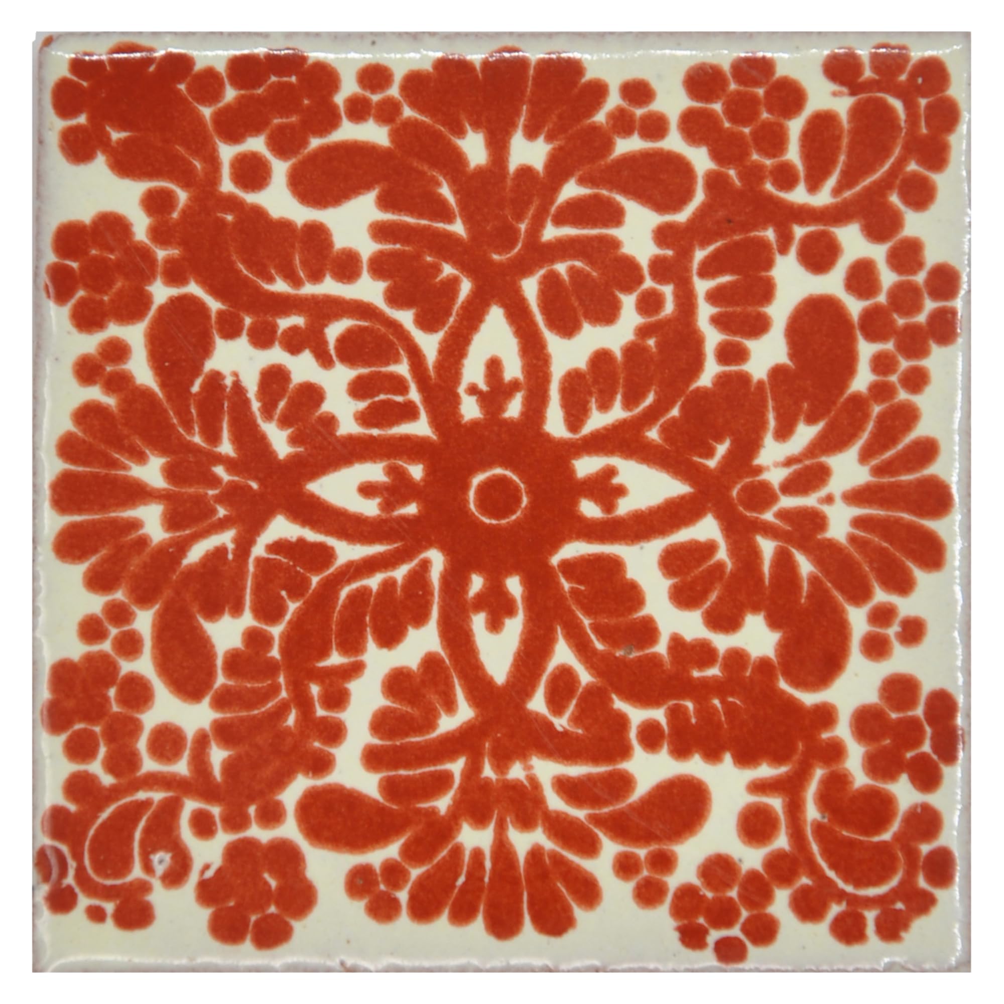Tumia LAC Azulejos Mexicanos Artesanales de Talavera de 5cm