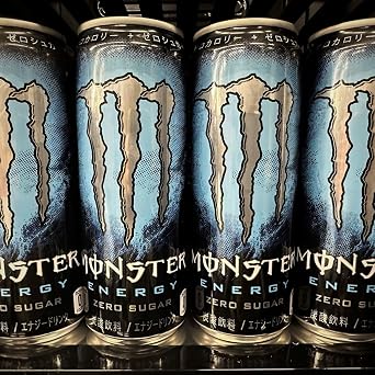 Asahi Beverages Monster Absolute Zero 12.8 fl oz 355 ml x 24 Bottles