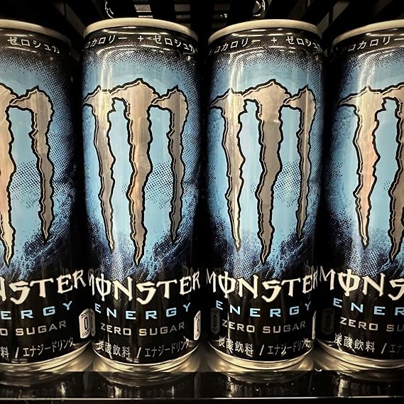 Asahi Beverages Monster Absolute Zero 12.8 fl oz 355 ml x 24 Bottles