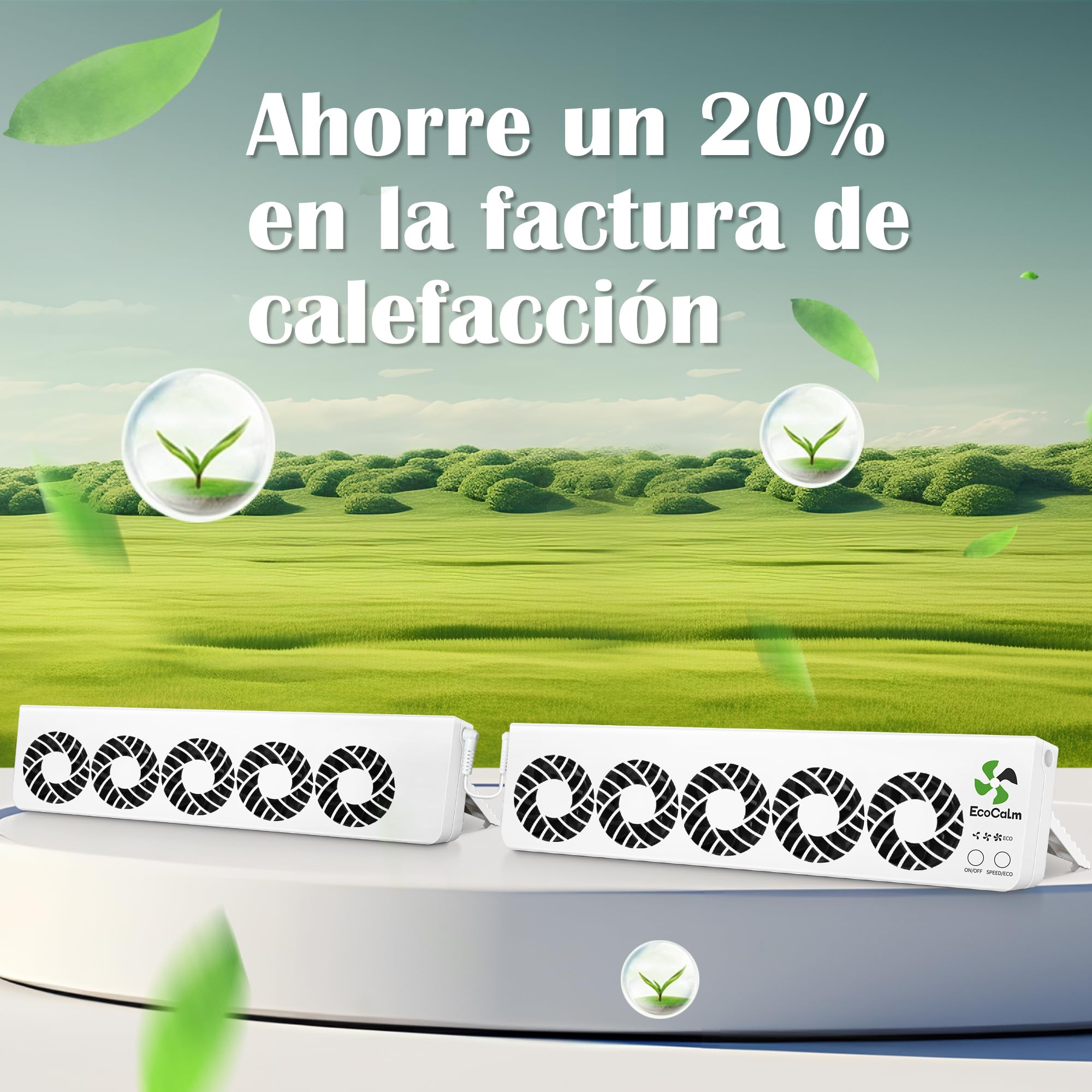Ventilador para Radiadores, Amplificador Radiador con 10 Ventiladores Mejorados (Duo-Set)