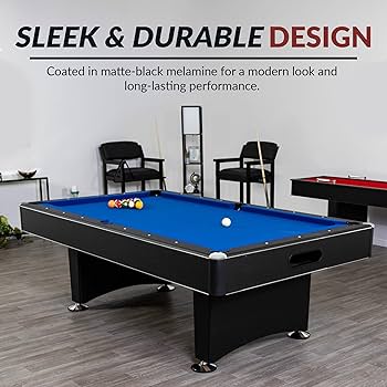 ビリヤードテーブル 青 ビリヤード台 テーブル 業務用 家庭用 ボールリターン ポケット