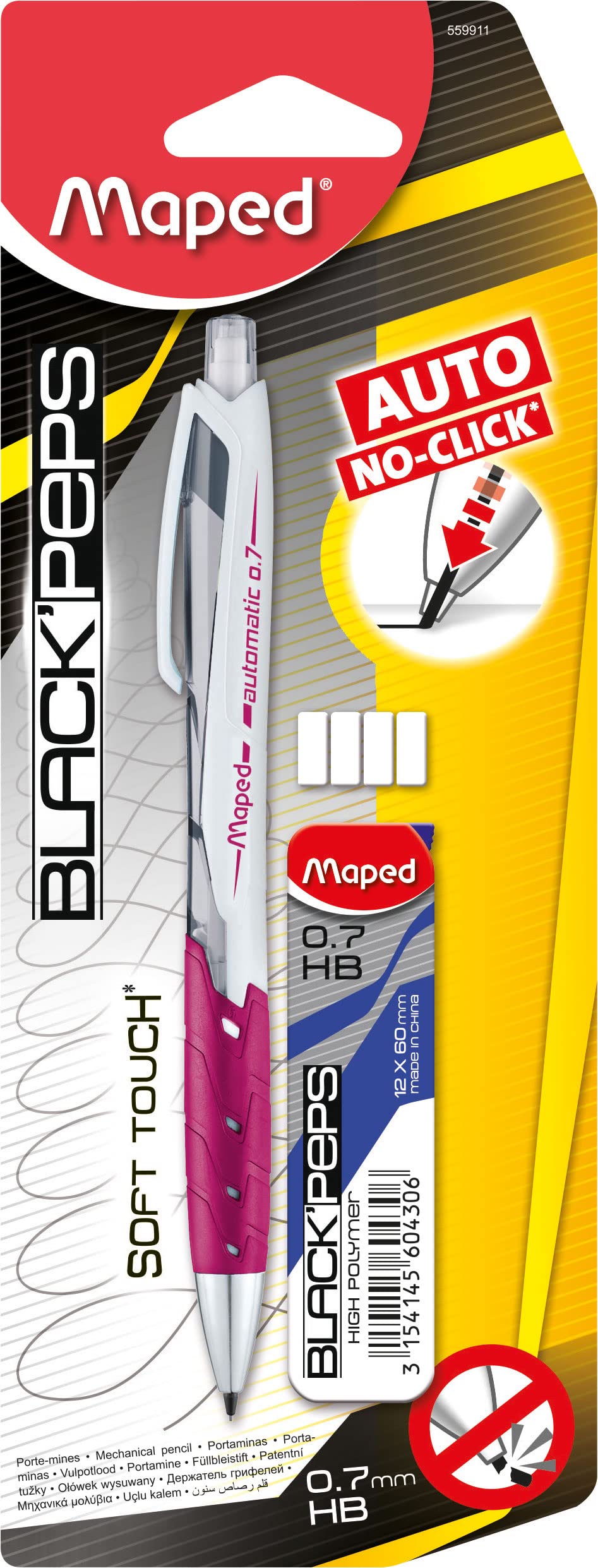 Maped 559911 ołówek mechaniczny automatyczny 0,7 mm