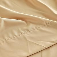 Vista 5 de Kingnex Sábana encimera King extragrande 132x110 para cama extra ancha y alta, duradera, suave, de 1800 microfibra doble cepillada, sábana superior