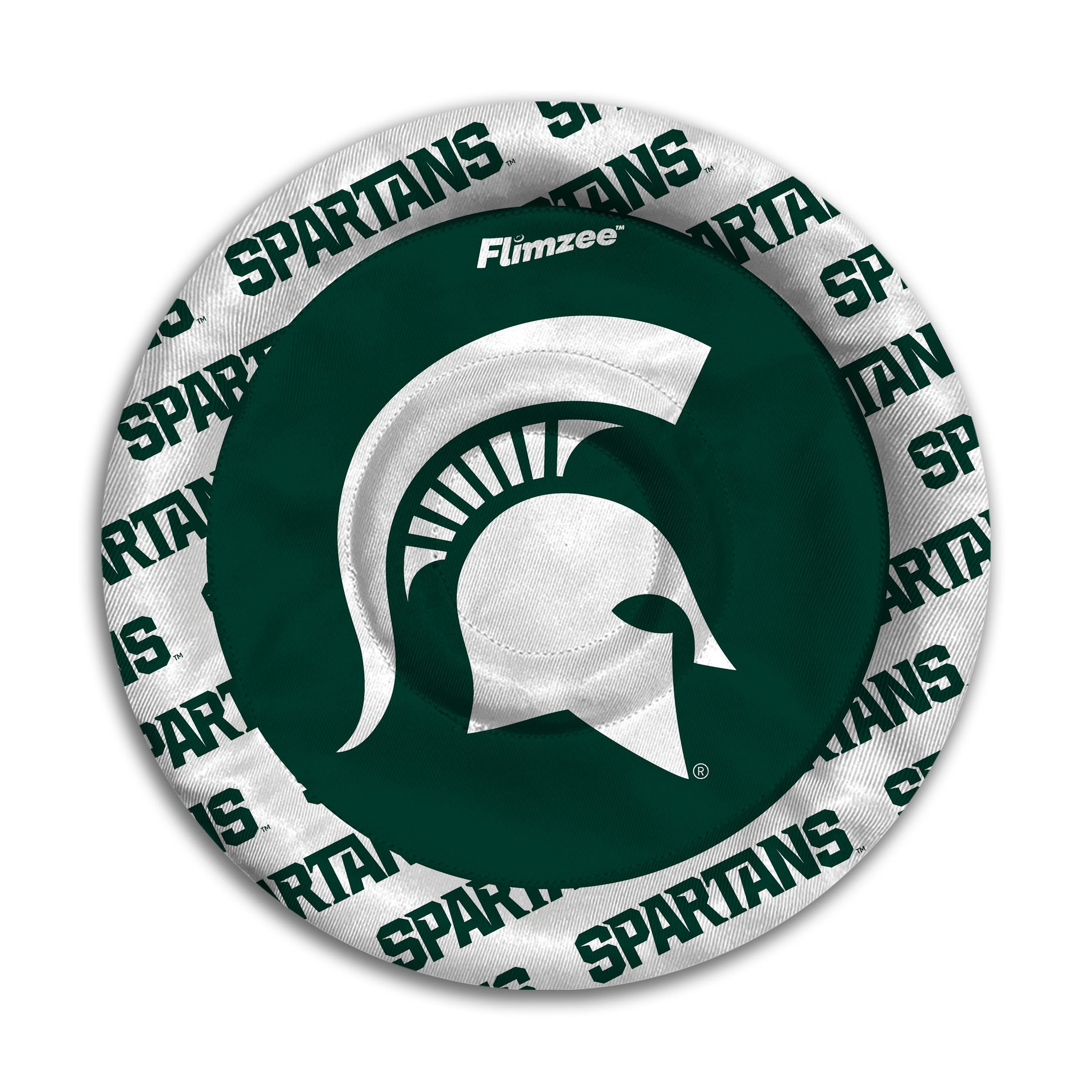 YouTheFan NCAA Michigan State Spartans Flimzee Bean Bag Flying Disc
