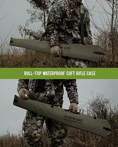 Miniatura 6 de IRON JIA'S Estuche largo impermeable para rifle de 51 "x 12" flotante táctico Scoped Gun Dry Bag ar15 Accesorios