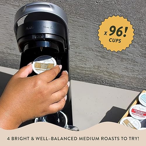 Miniatura 5 de Angelino's Coffee, 96 unidades, compatibles con cafeteras Keurig 2.0 K-Cup (variedad de tostado medio, 96 unidades)