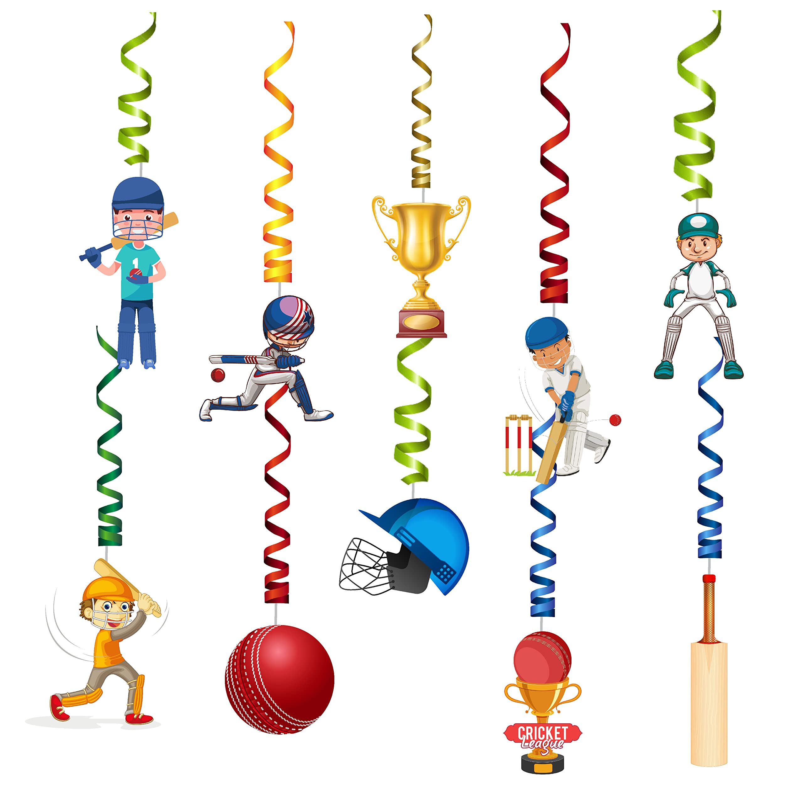 The Blu Party Cricket Theme Birthday Character Swirls/Hanging for Cricket Birthday Decorations (B0BZ837T36) Amazon Price History, Amazon Price Tracker