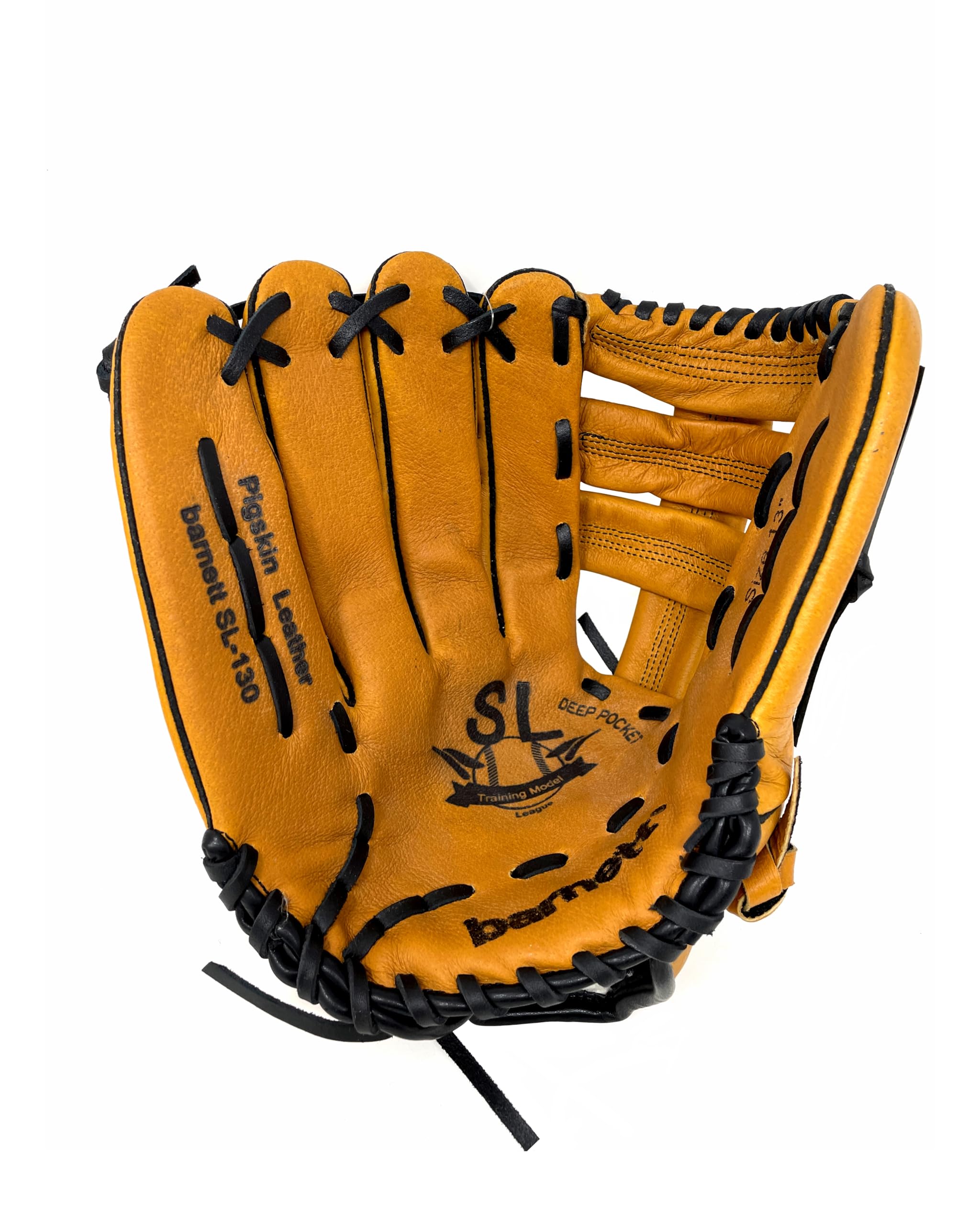 BARNETT SL-130 REG Gant de Baseball Cuir Pigskin Leather, Marron
