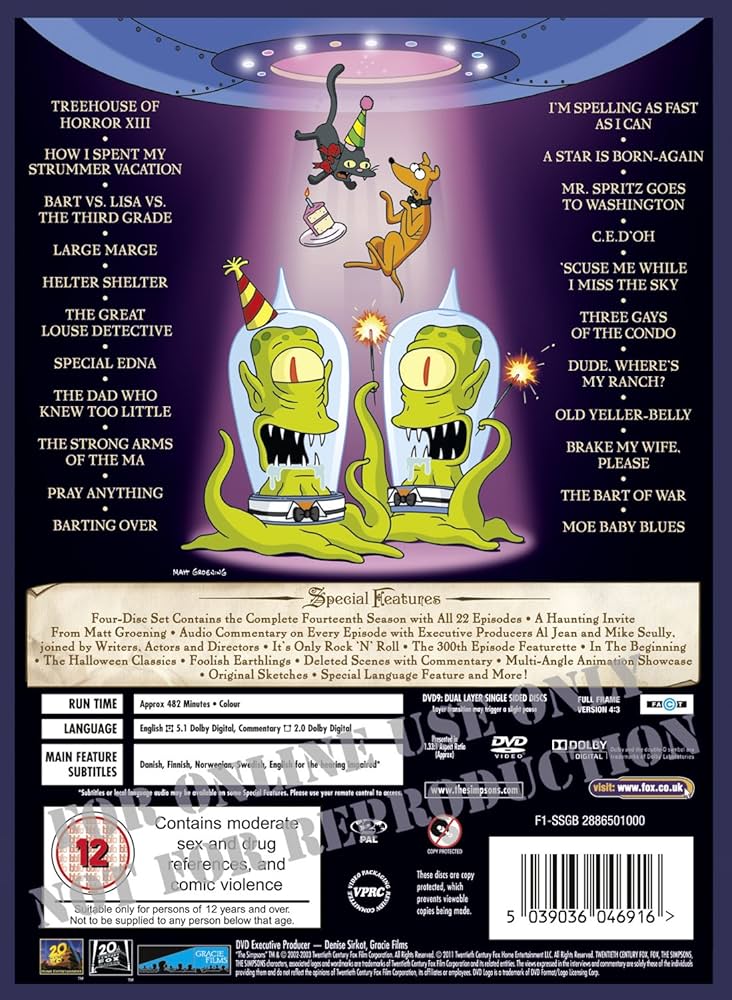レア】シンプソンズ シーズン14 DVD 廃盤 Amazon.co.jp: ザ