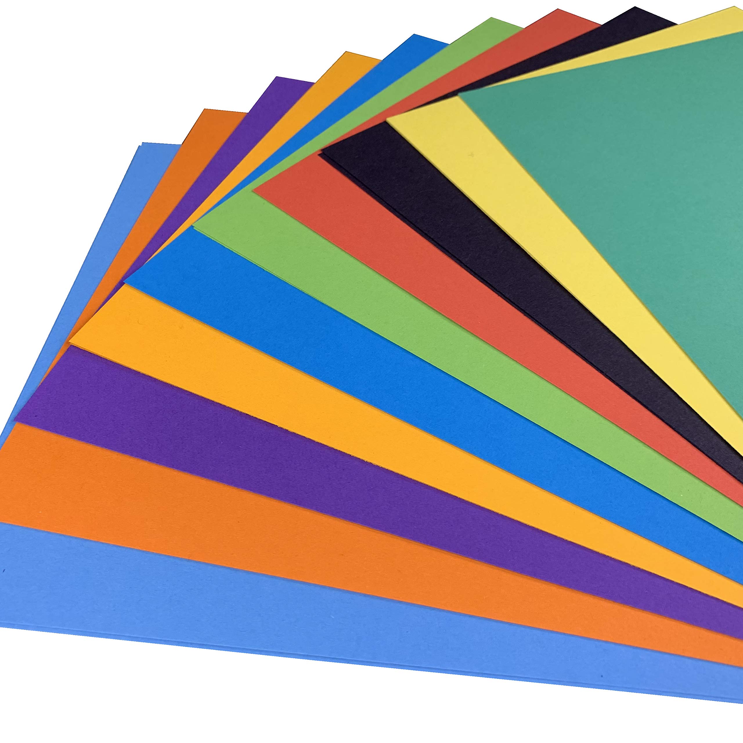 Be Creative Bright A5 Recycled Intensive Ten Colour Card 180Gsm 200 Sheets By Bcreative ®