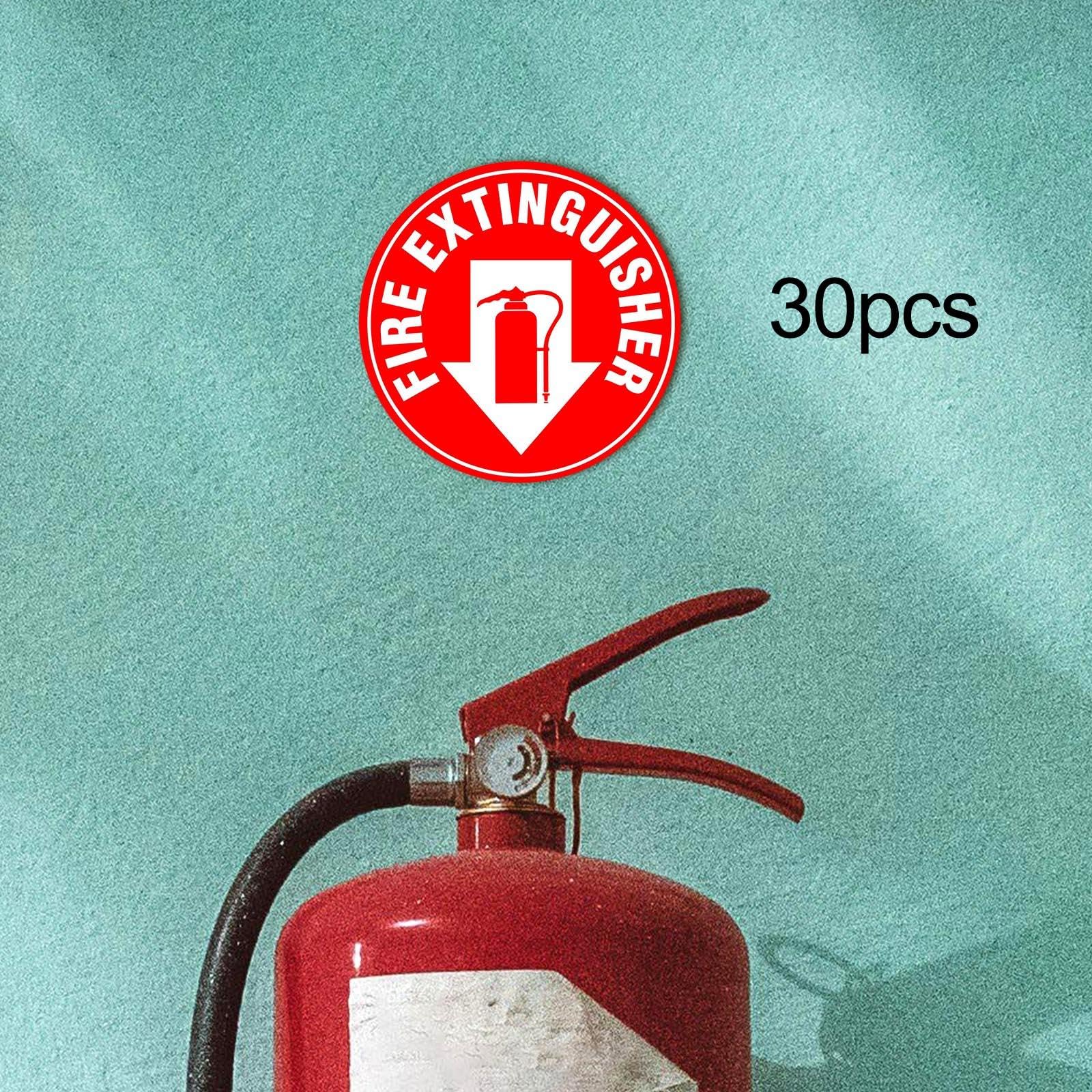 Fire Extinguisher Safety Sticker / Decal – For Boat, Garage, Home, Vehicle Window 8 thumbnail image