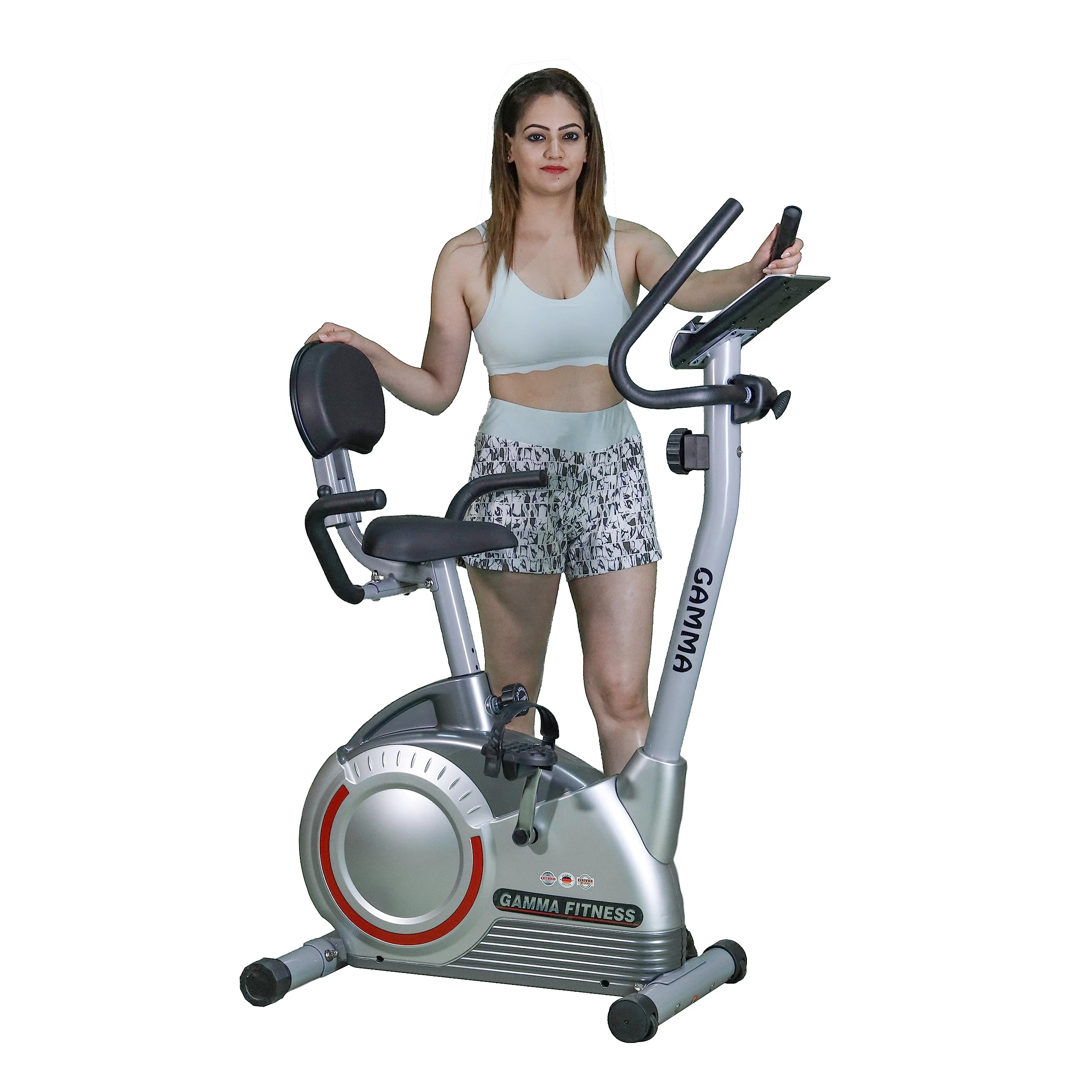 GAMMA FITNESS Upright Bike- UB-510 | Upright Bike for Home & Commercial | Upright exercise bike | Magnetic-Resistance Upright Exercise Bike For Home Use Workout| (B0C8J7J513) Amazon Price History, Amazon Price Tracker