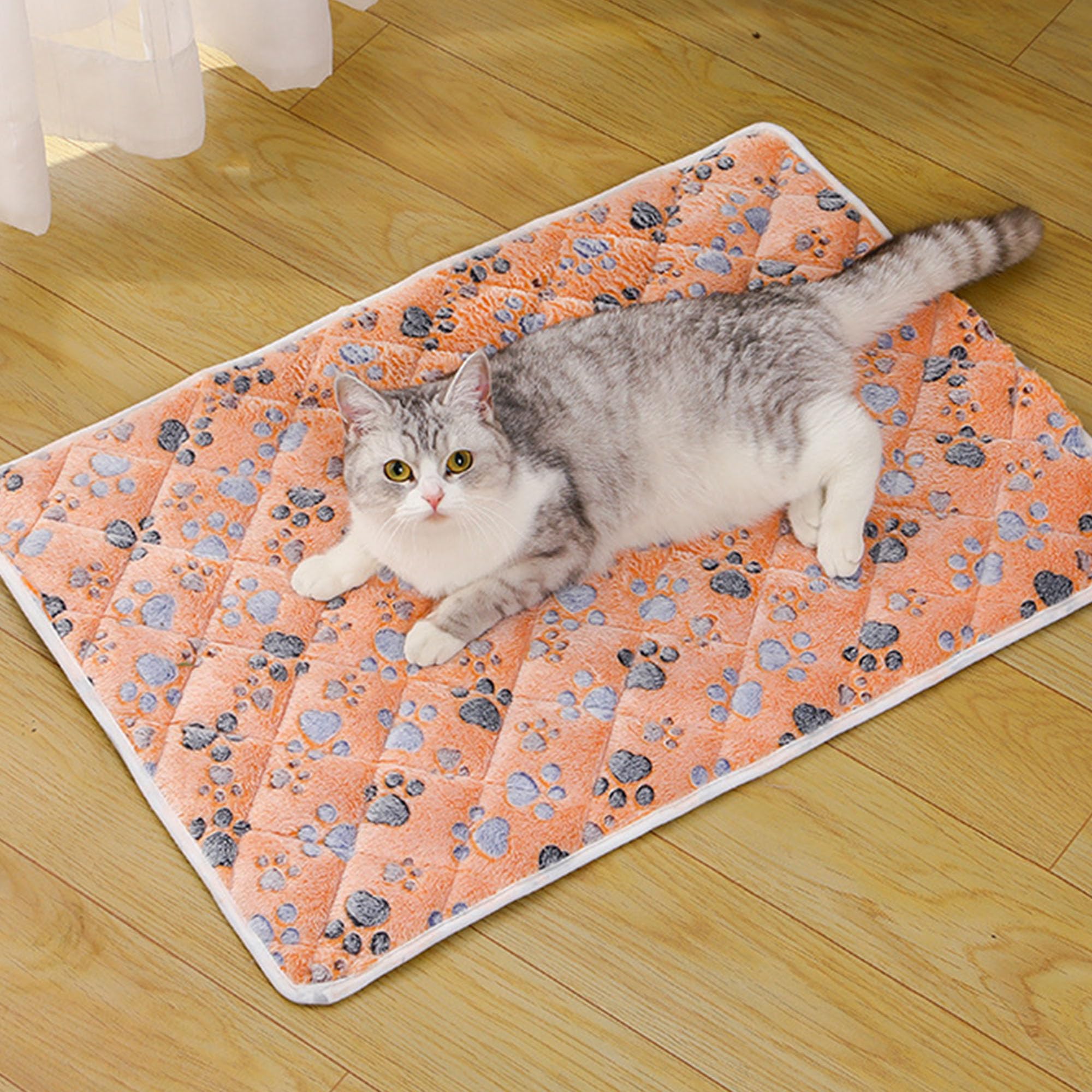 2 mantas calmantes para mascotas para perros y gatos, manta para perro, manta para gatos, fundas de sofá, protector de muebles para cama, sofá, coche, tapete lavable para gatos y perros