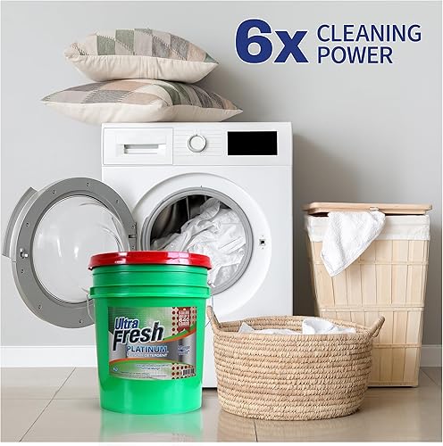 Miniatura 5 de Ultra Fresh Platinum Mango Twist HE Detergente líquido para ropa sucia. Concentrado hace hasta 640 cargas. Comparar con el detergente aroma de mango