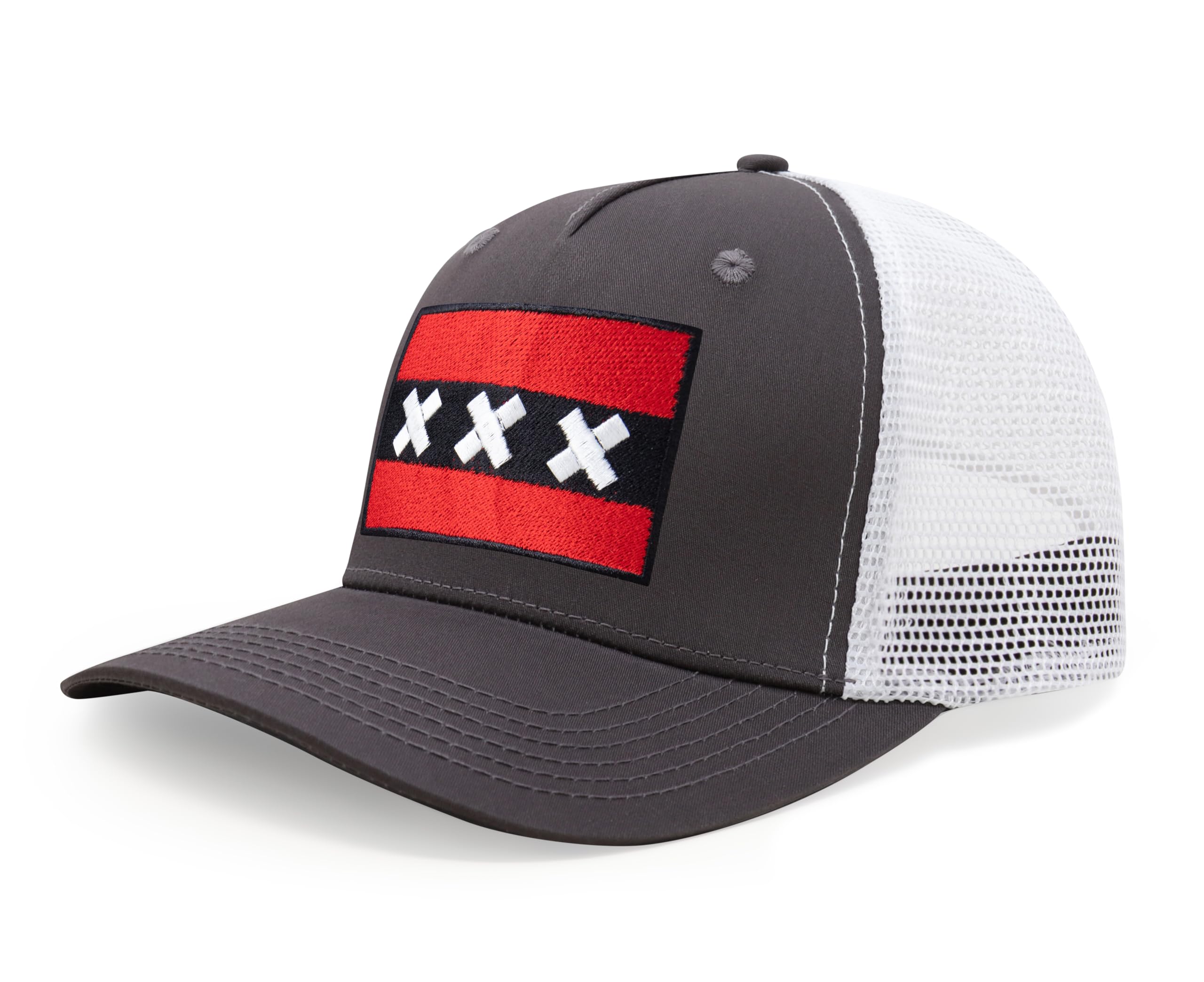 International Tie City Hat for Men and Women, Adjustable Snapback Trucker Baseball Cap with Embroidered Patch
