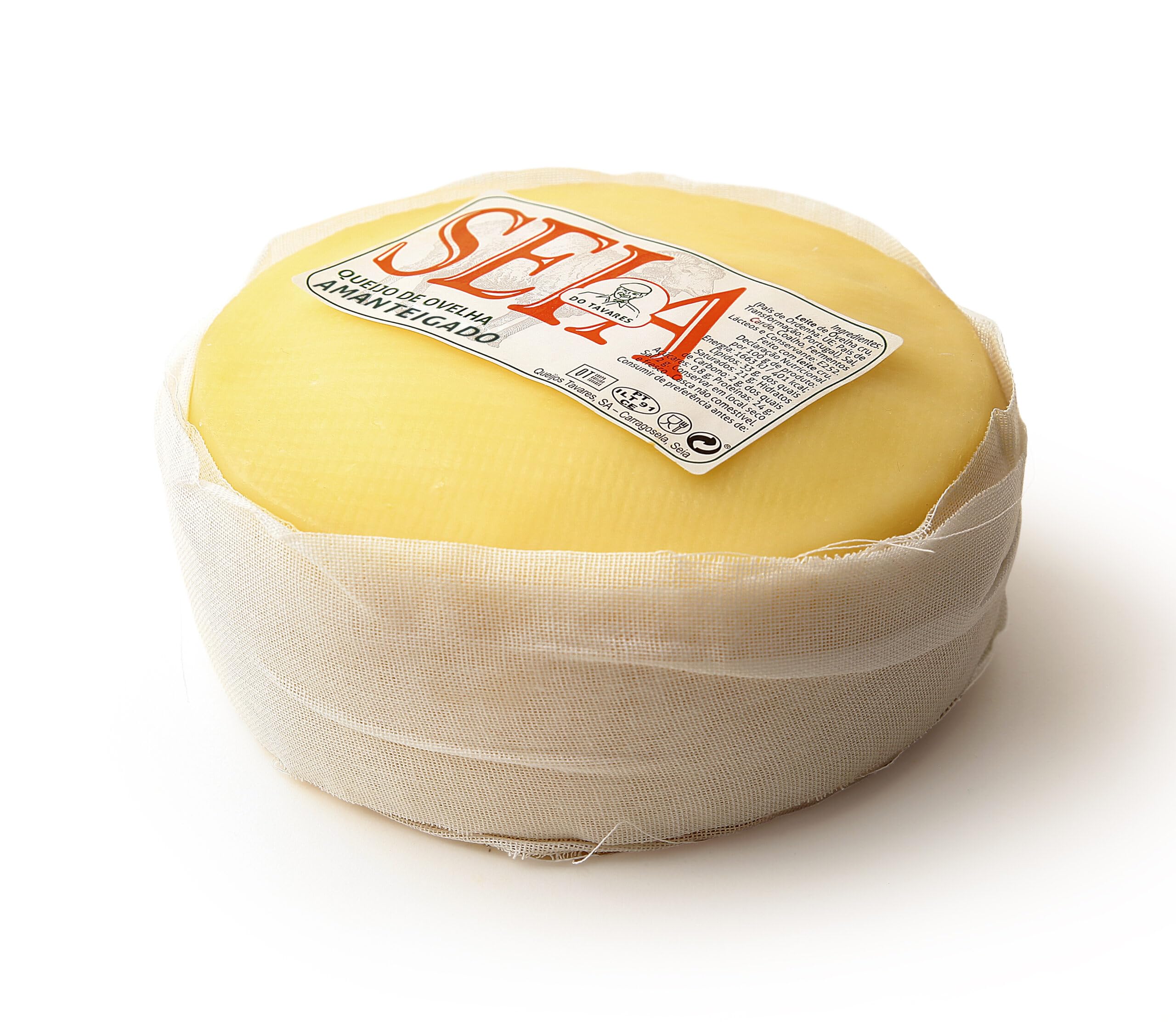 Queijos Tavares | Creamy Sheep's Cheese from Seia (Portugal) - 2.20lbs / 1Kg