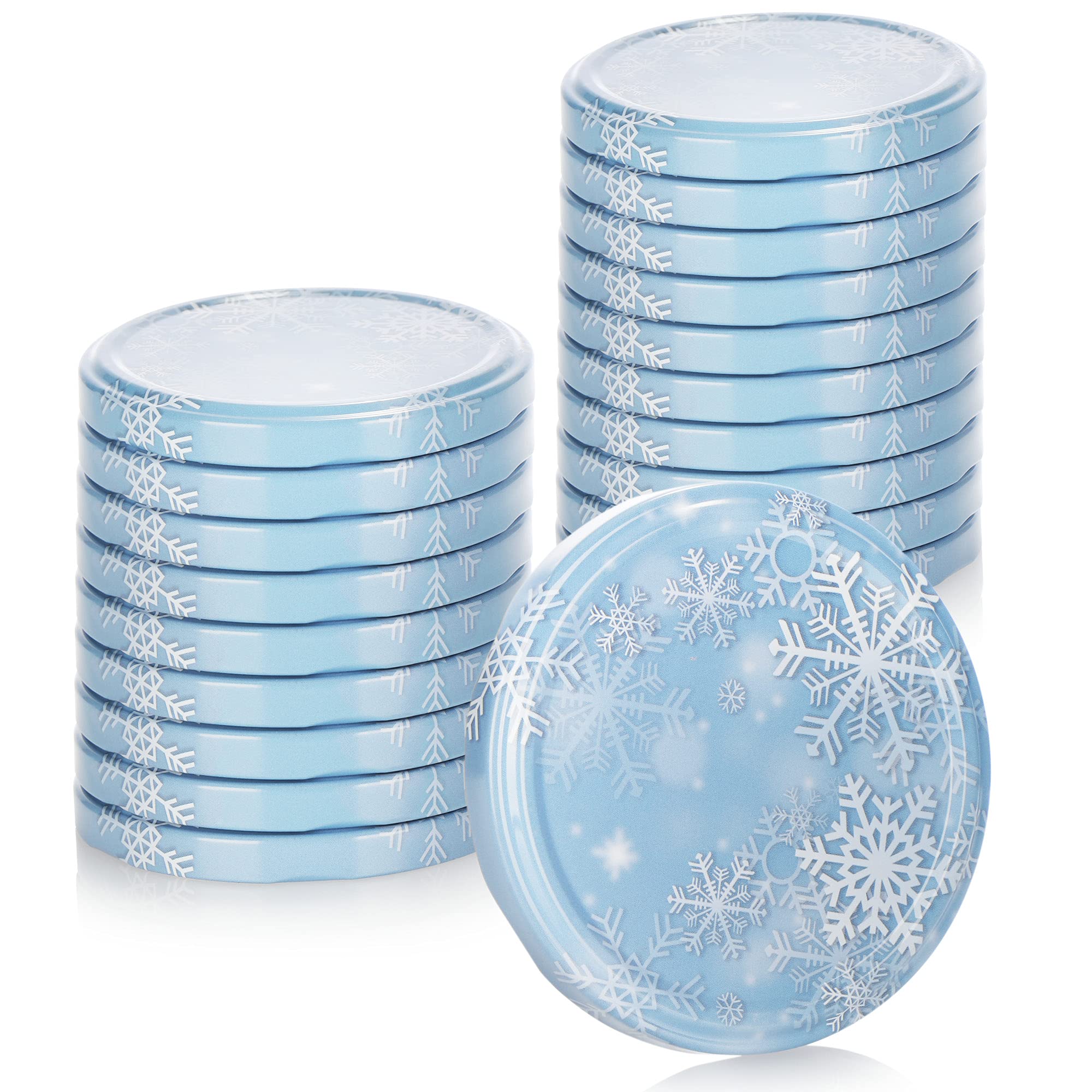 30 Coperchi Metallici Per Vasetti Ø63mm - Ermetici E Riutilizzabili Per Conserve Fatte In Casa - Foto 4