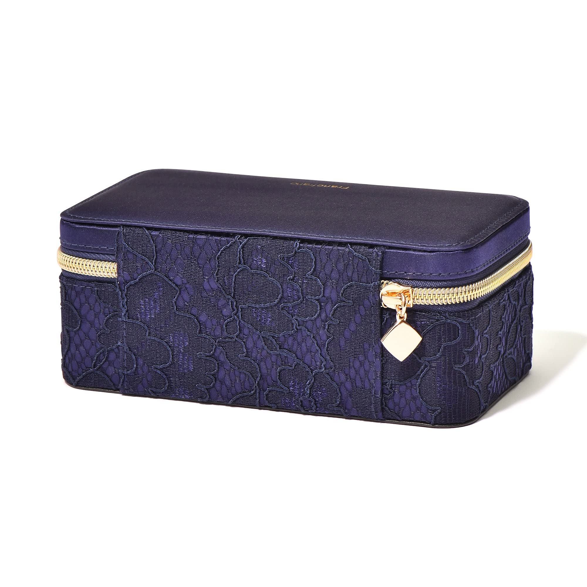 Amazon｜Francfranc フランフラン レース トラベル ジュエリーボックス