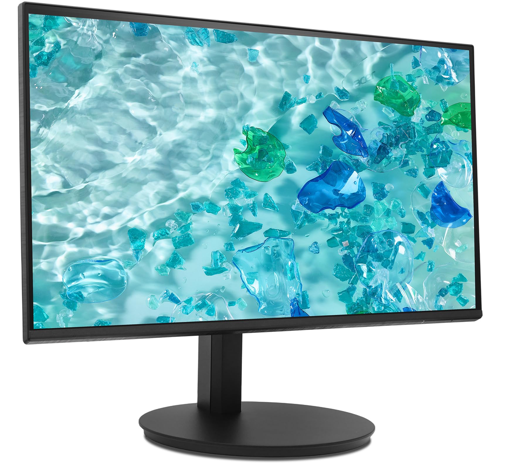 acer Vero CB242YGbirf Monitor PC 23.8", Display IPS Full HD 120 Hz, 1ms VRB, 16:9, AdaptiveSync, VGA, HDMI 1.4, Lum 250 nits, Regolazione in altezza, ZeroFrame Pro, Cavo HDMI Incluso, Nero