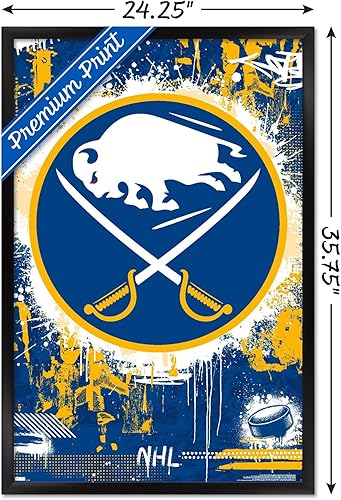 Miniatura 9 de Trends International NHL Buffalo Sabres - Póster de pared con logotipo Maximalist 23