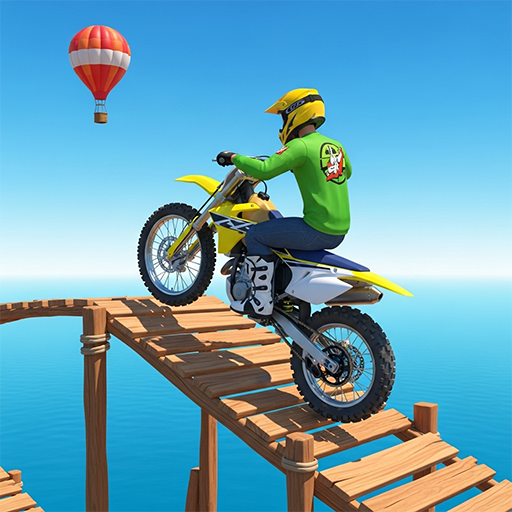 Rocket Flip Moto Stunt Pro Game