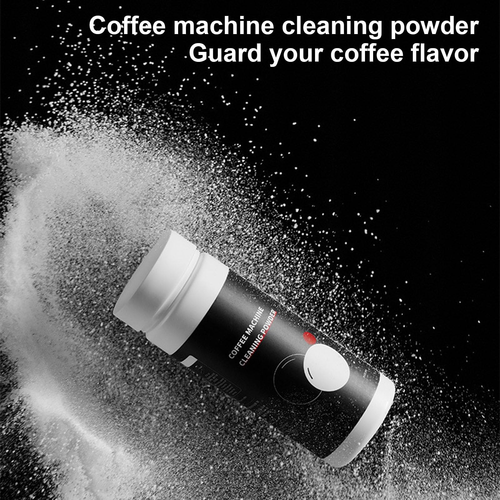 Ergonomischer Griff Kaffeemaschine Bürste und Pulverschale Espressokocher Reinigungswerkzeug für Zuhause Kaffeezubehör Espressomaschine Reiniger Werkzeug
