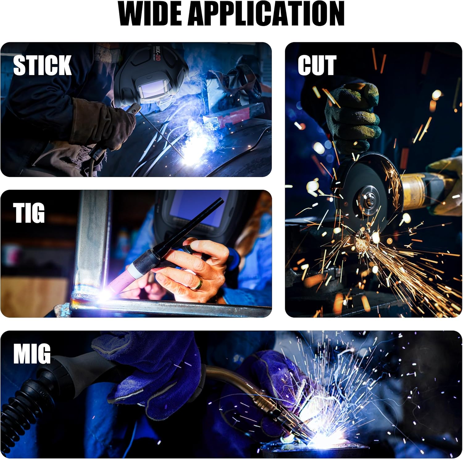 A Welding Helmet for a Variety of Applications