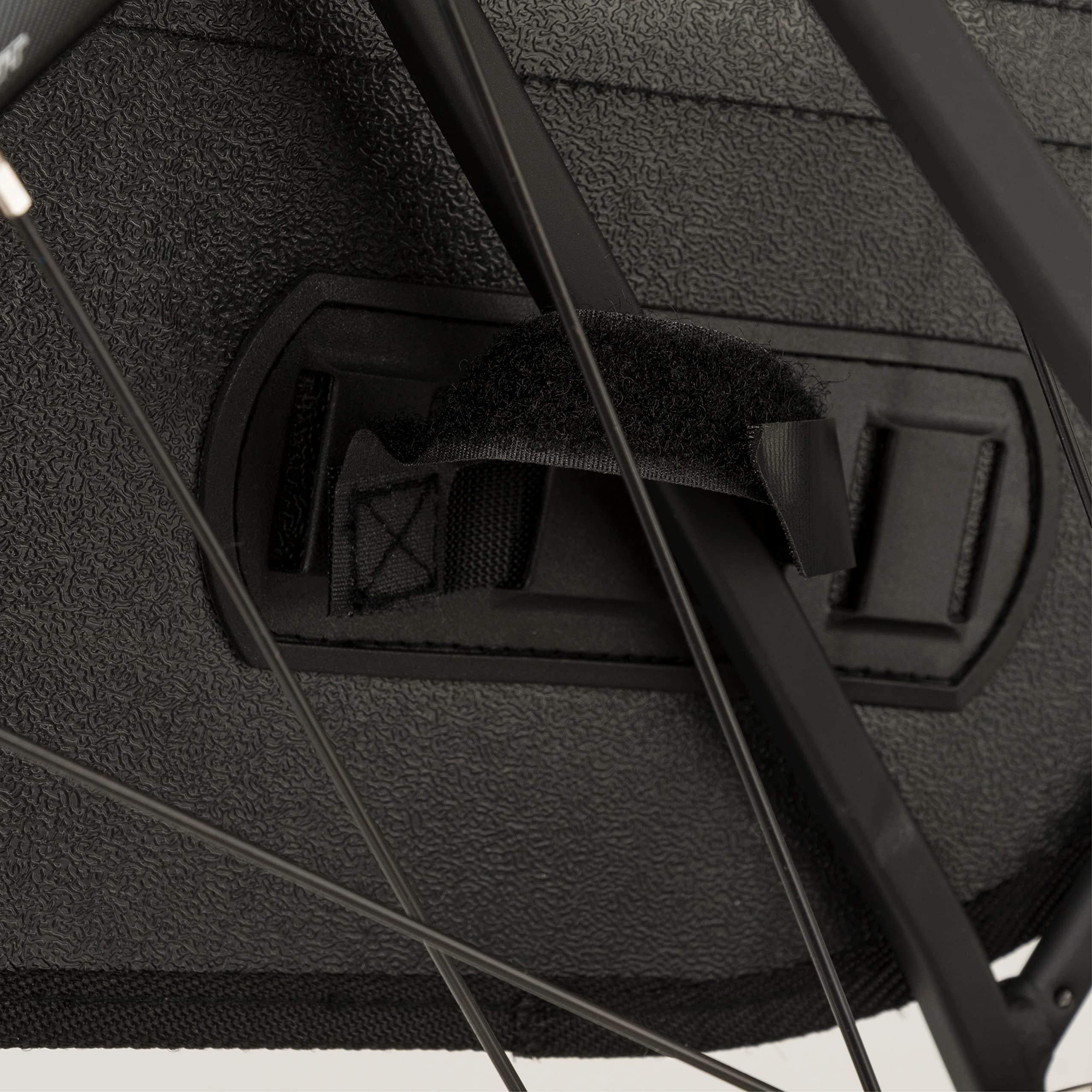 FastRider Hybrid Doppelte Fahrradtasche für Gepäckträger, 26L Seitentasche Fahrrad, Gepäckträgertasche Wasserabweisend, Reflektierend, Einfache Montage, Recyceltes Polyester - Schwarz