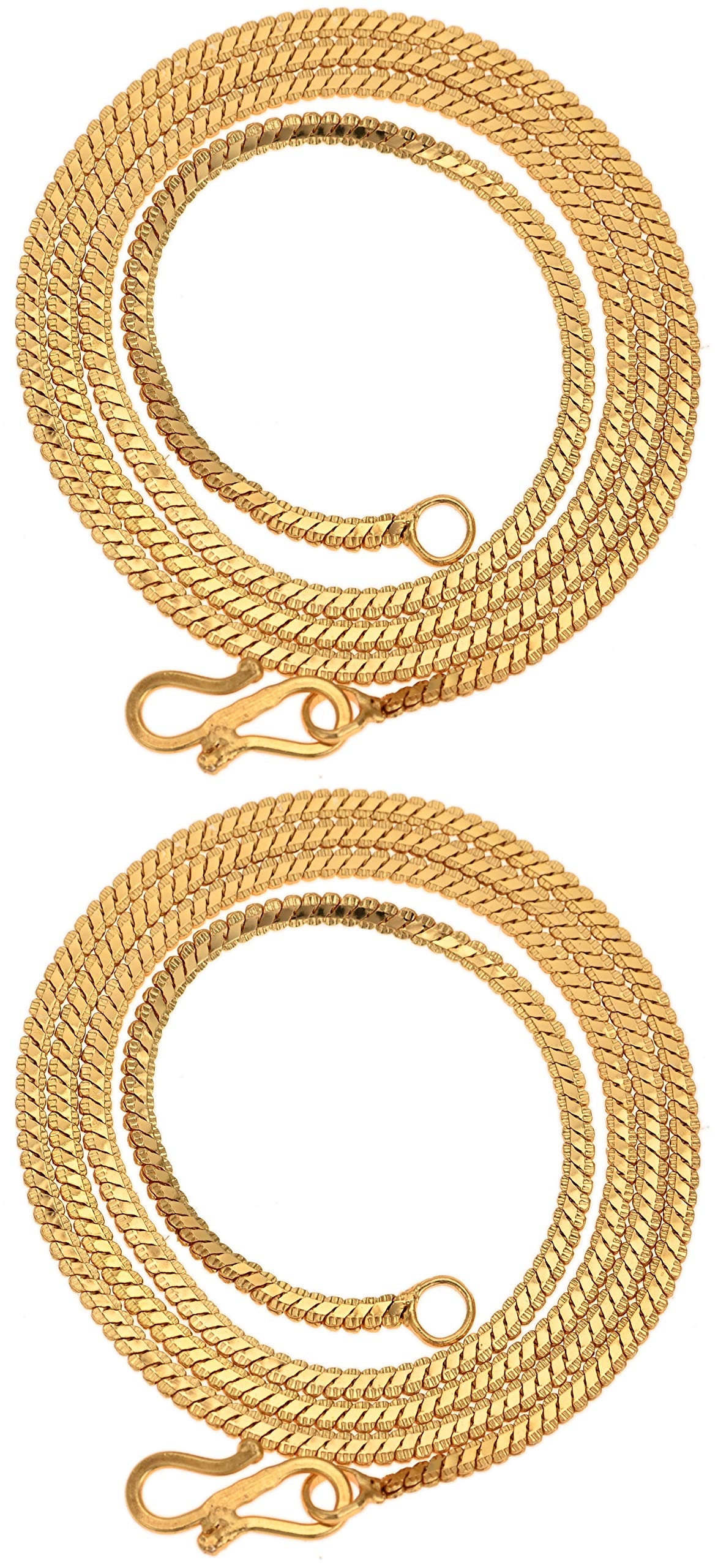 AanyaCentric 1 Gram Gold Jewellery Chains For Men Chain For Boys Accessories For Women Antique Jewellery Fashion Jewelry For Women Jewellery For Girls Gold Necklace For Women Men Accessories (B08P8VBNDV) Amazon Price History, Amazon Price Tracker
