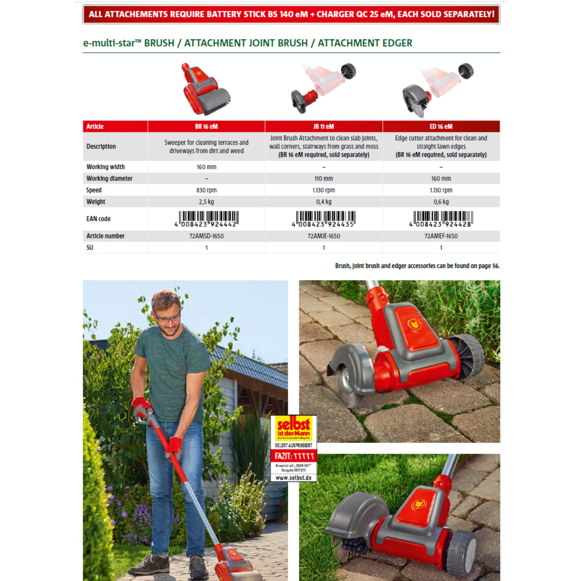 Wolf-Garten ED 16 EM (650) Kantenschneider